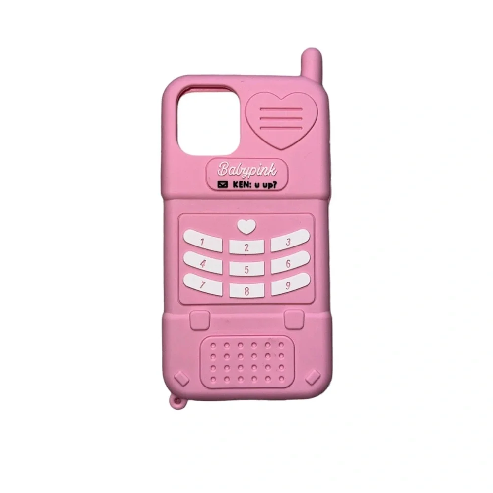 iPhone 11 Pro · BARBIE PINK PHONE CASE W/ CHARM HOOK · UNUSED